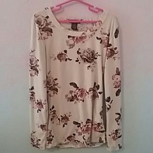 🍍Women's floral long sleeve shirt